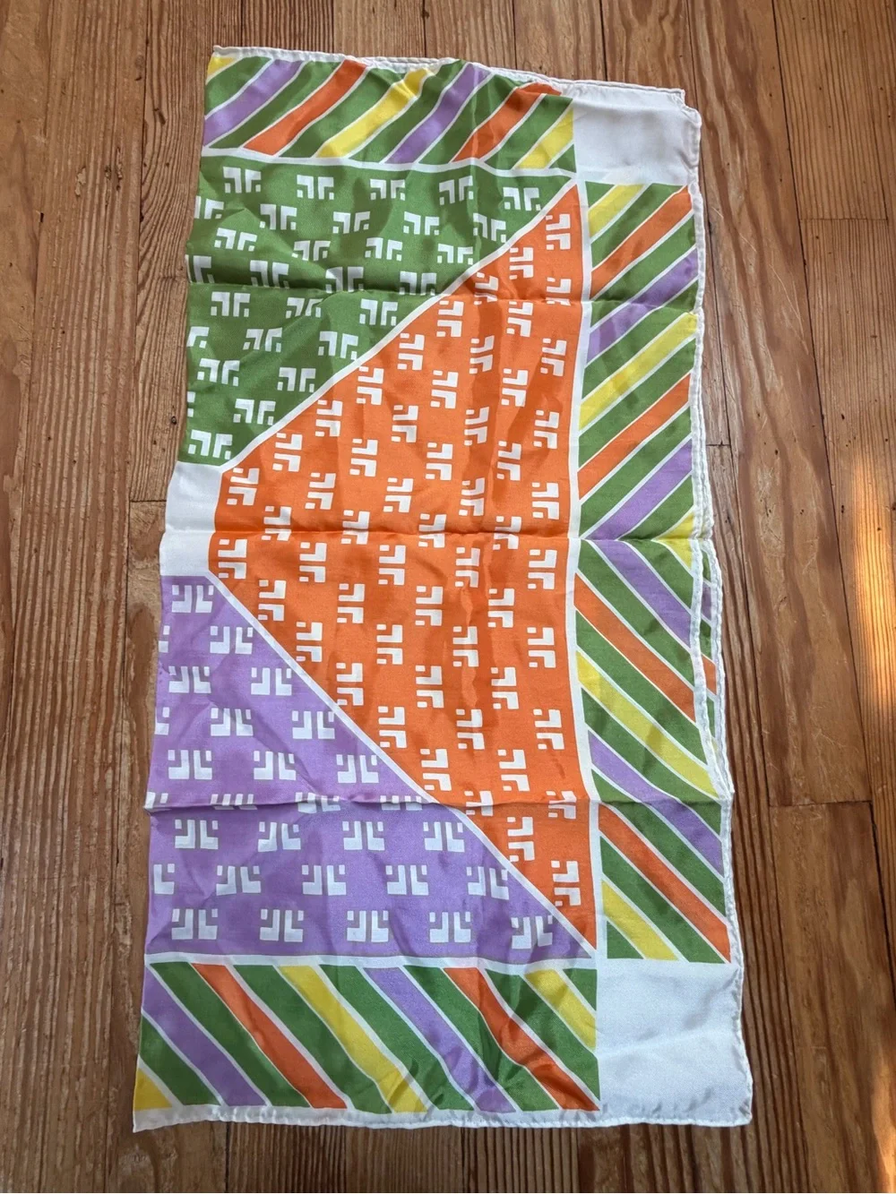 Vintage Lanvin Paris scarf